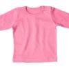 Living Crafts Pink Long Sleeved Cotton Baby Shirt