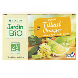 Травяной чай с липой и апельсином JardinBio 20x1,5g