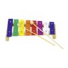 GOKI 8-Tonal Coloured Xylophone with Two Sticks