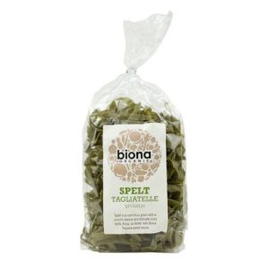 Biona Spelt Tagliatelle with Spinach 250g
