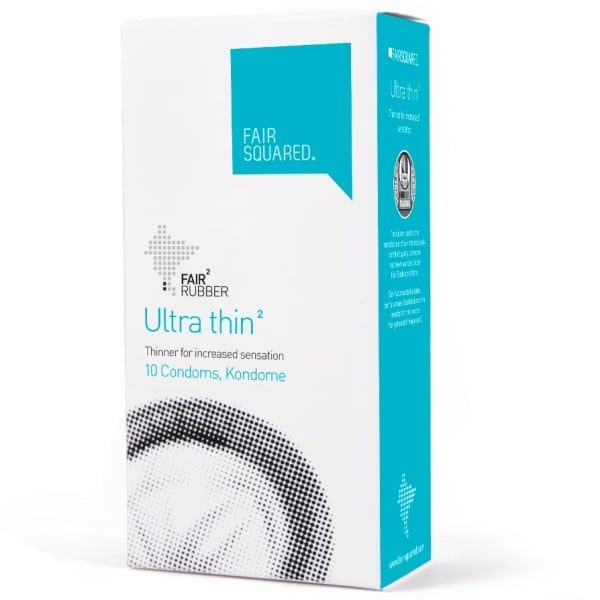 FairSquared Condoms UltraThin 10pc