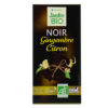 JardinBio Dark Chocolate with Ginger and Lemon 100g
