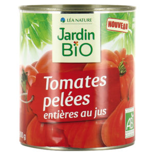 JardinBio Whole Peeled Tomatoes in Juice 400g