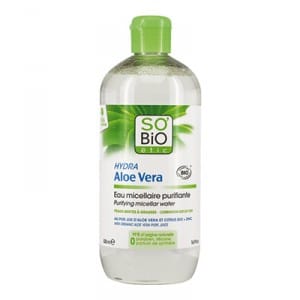 SO’BiO Organic Aloe Vera Micellar Water 500ml