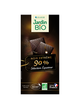 Черный шоколад с Эквадора 90% JardinBio 100g