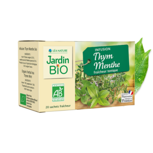 Чай с чабрецом и мятой для пищеварения JardinBio 20x1,5g