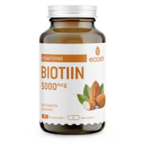 Биотин - витамин красоты Ecosh 5000 μg