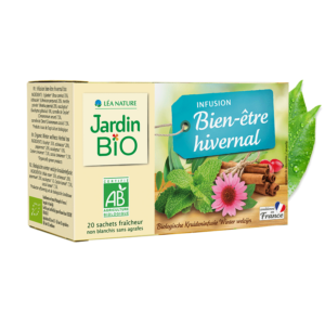 Чай зимний с шиповником и эхинацеей Wellness JardinBio 20x1,5g
